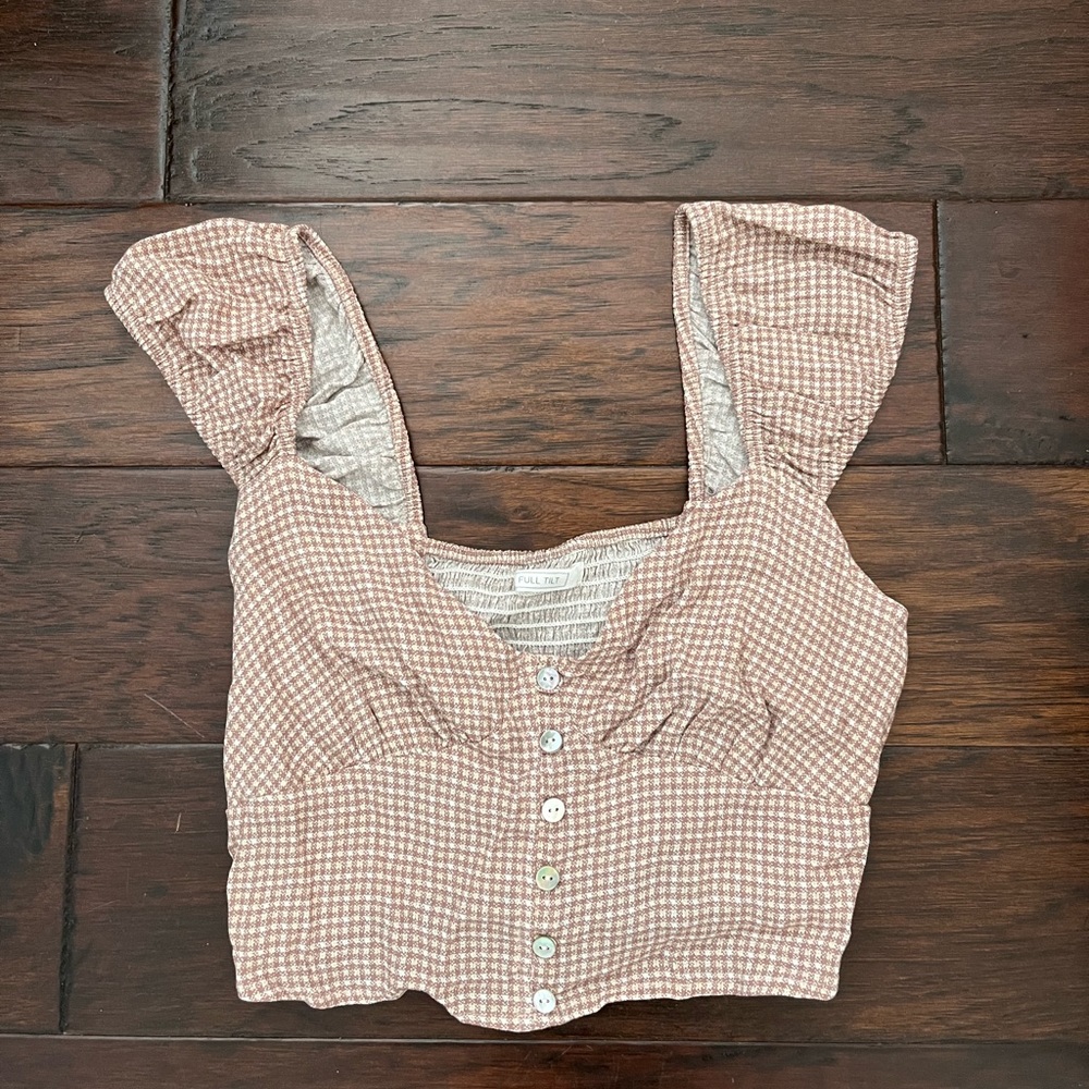 NWOT plaid too